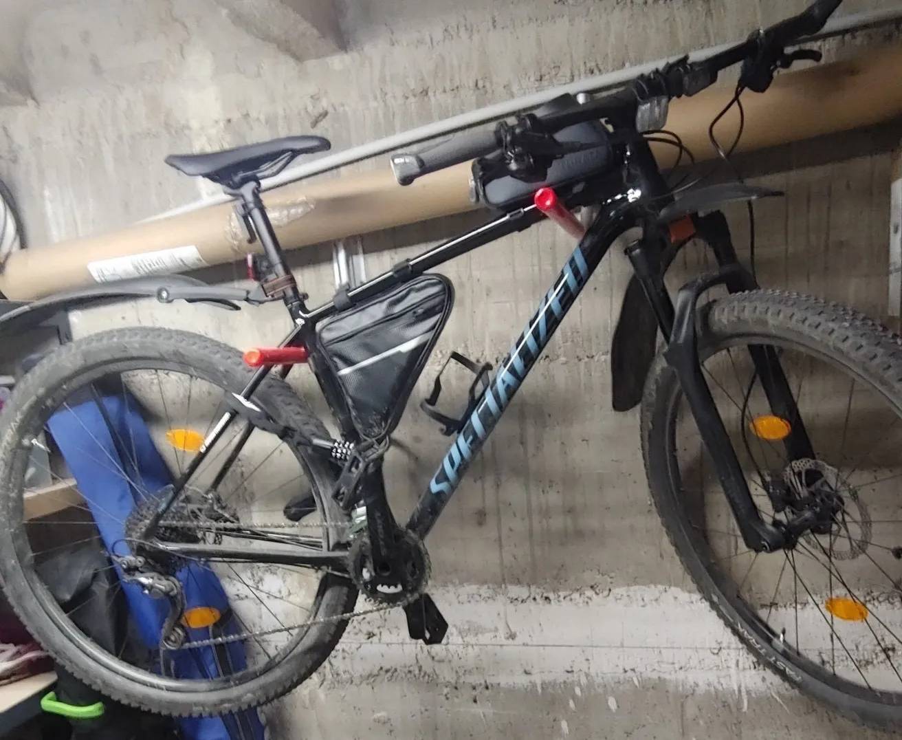 Gedotec gancio bici da parete pieghevole 550x270 mm 30 kg