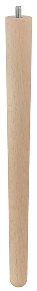 Gedotec gamba tavolo faggio 150 mm M8 conica