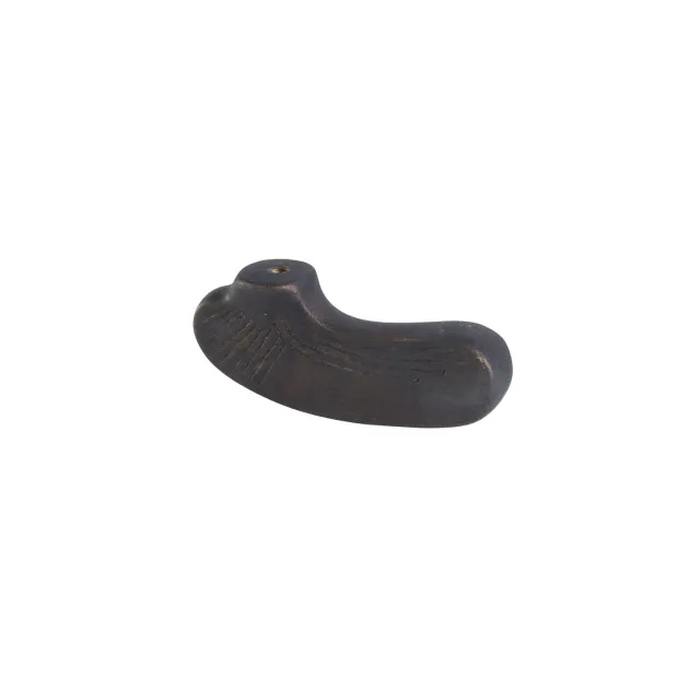 NIVA Inca pomello ottone nero acidato geometrico
