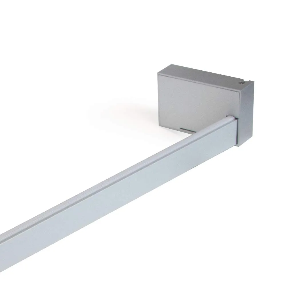 Emuca Asta Appendiabiti LED Armadio 858-1008 mm Alluminio Sensore