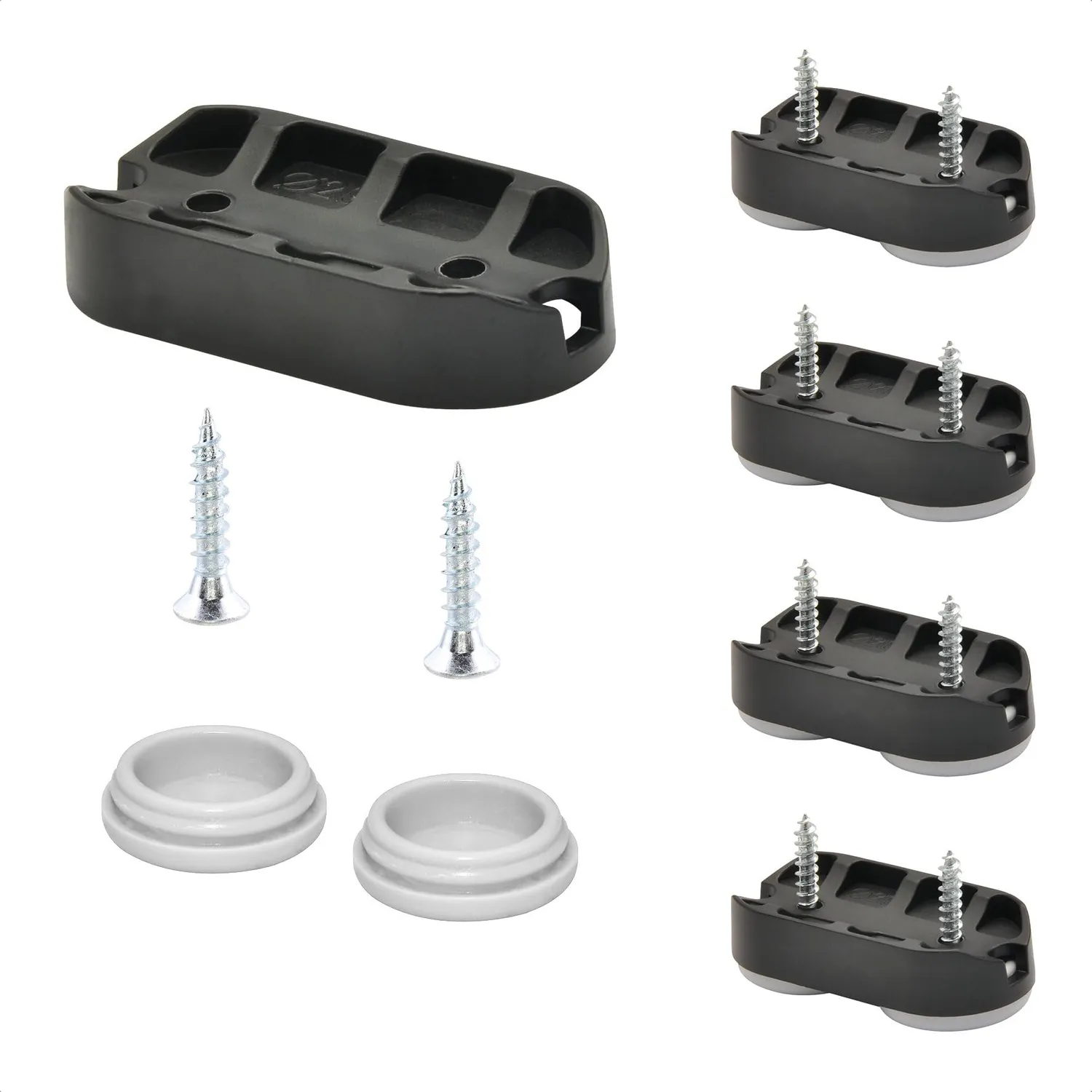 WAGNER QuickClick 15831700 Pattini Sedia 52x25 mm Plastica