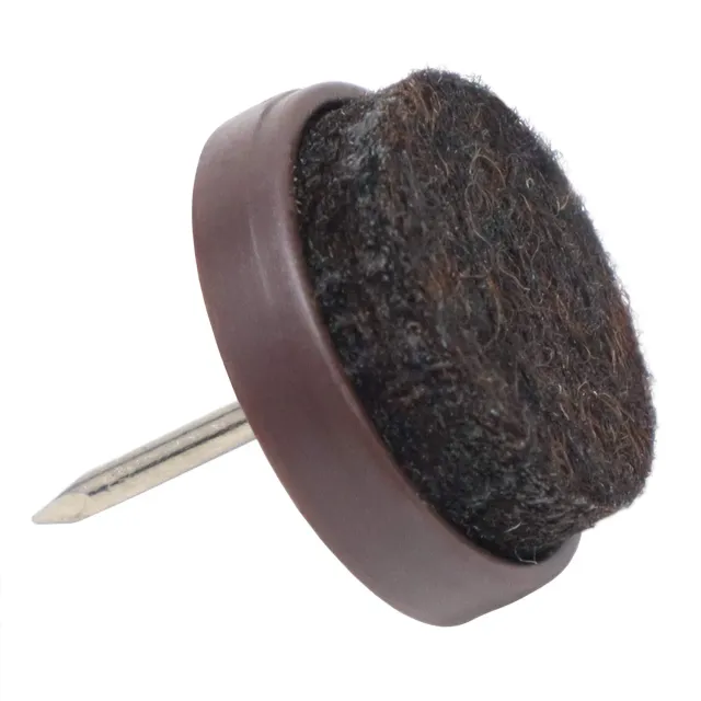 Adsamm Feltrini con Chiodo Marroni Ø 20 mm 4 pz