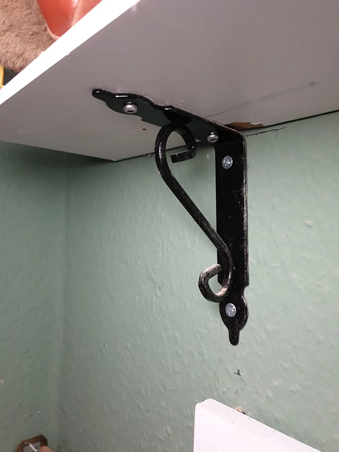 Gedotec Smithy reggimensola 140x110 mm nero 1 pezzo