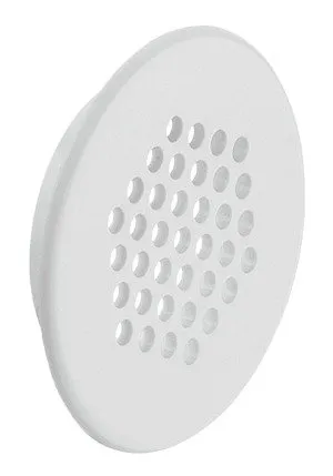 Gedotec griglia ventilazione Ø48 mm bianca 4 pezzi