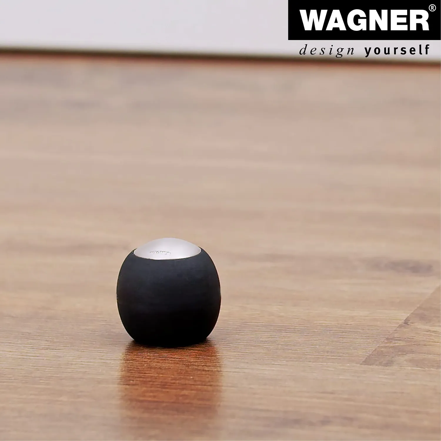 Wagner Uovo Fermaporta Pavimento Ø 30x30 mm Zinco Satinato