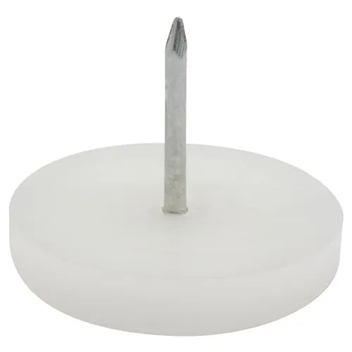 Wagner EH 0929 pattini plastica da inchiodare 4 pezzi Ø30 mm