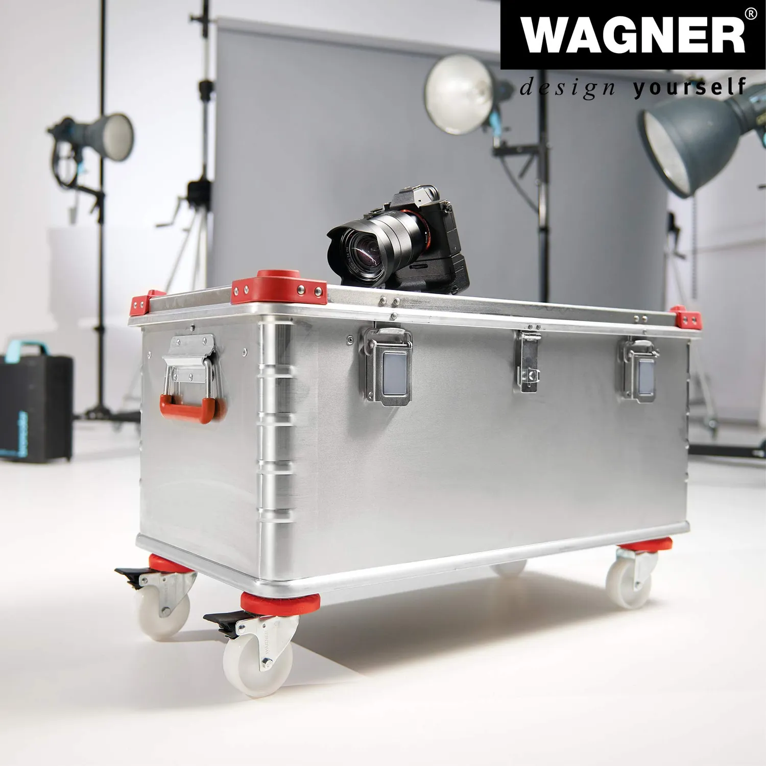Wagner MM 1365 Carrello Trasporto 71x31 cm 200 kg Antiscivolo