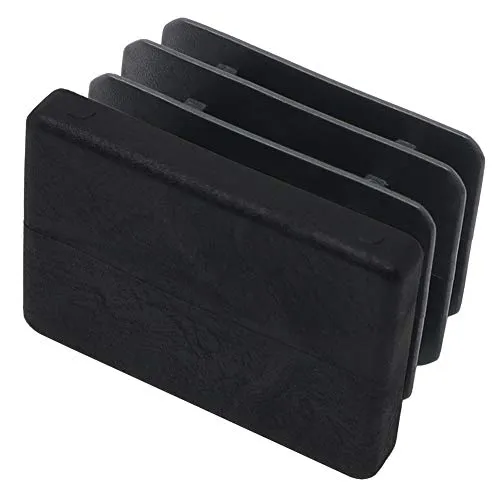 Adsamm puntali a incastro 21x31-23x33 mm neri 16 pezzi