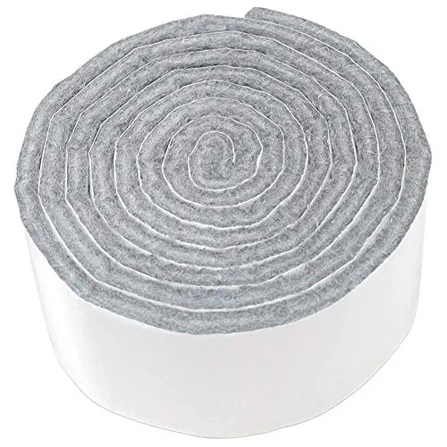 Adsamm Rotolo Feltro Autoadesivo 29x1000 mm Grigio 3,5 mm
