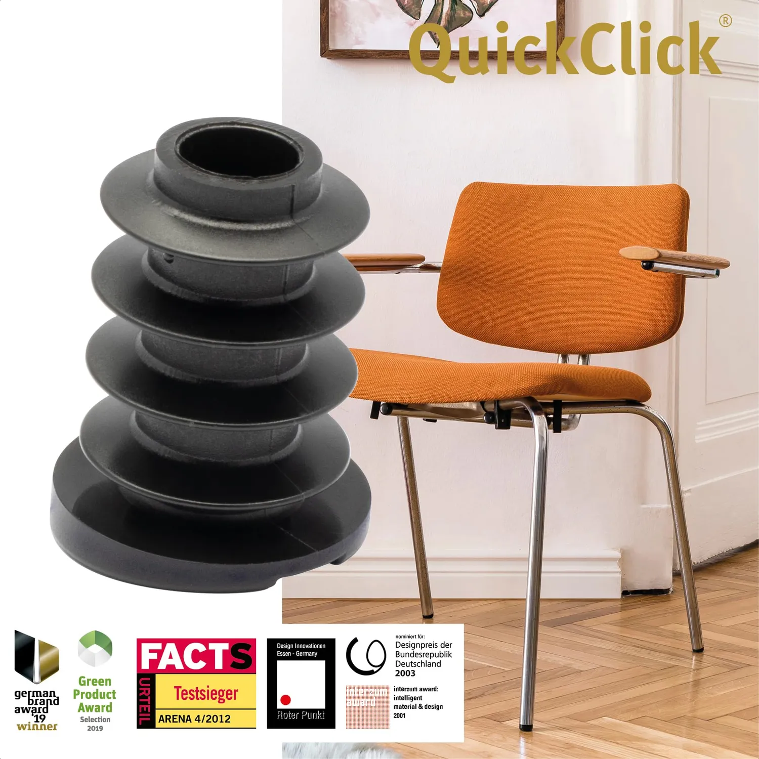 Wagner QuickClick 15787100 feltrini Smart 18/22 mm 6° 4 pz inserire