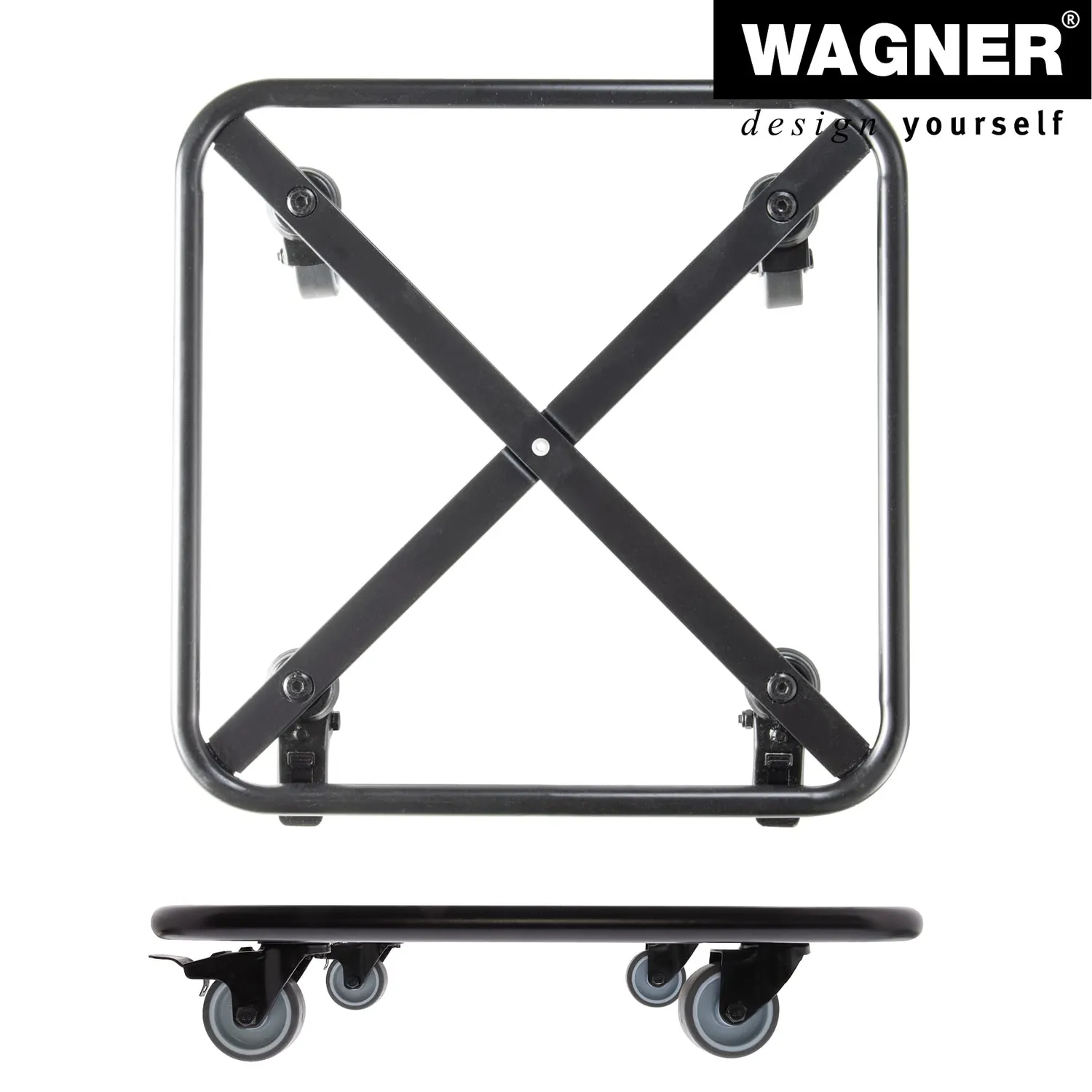 Wagner GH 7013 carrello piante quadrato 38x38 cm 150 kg