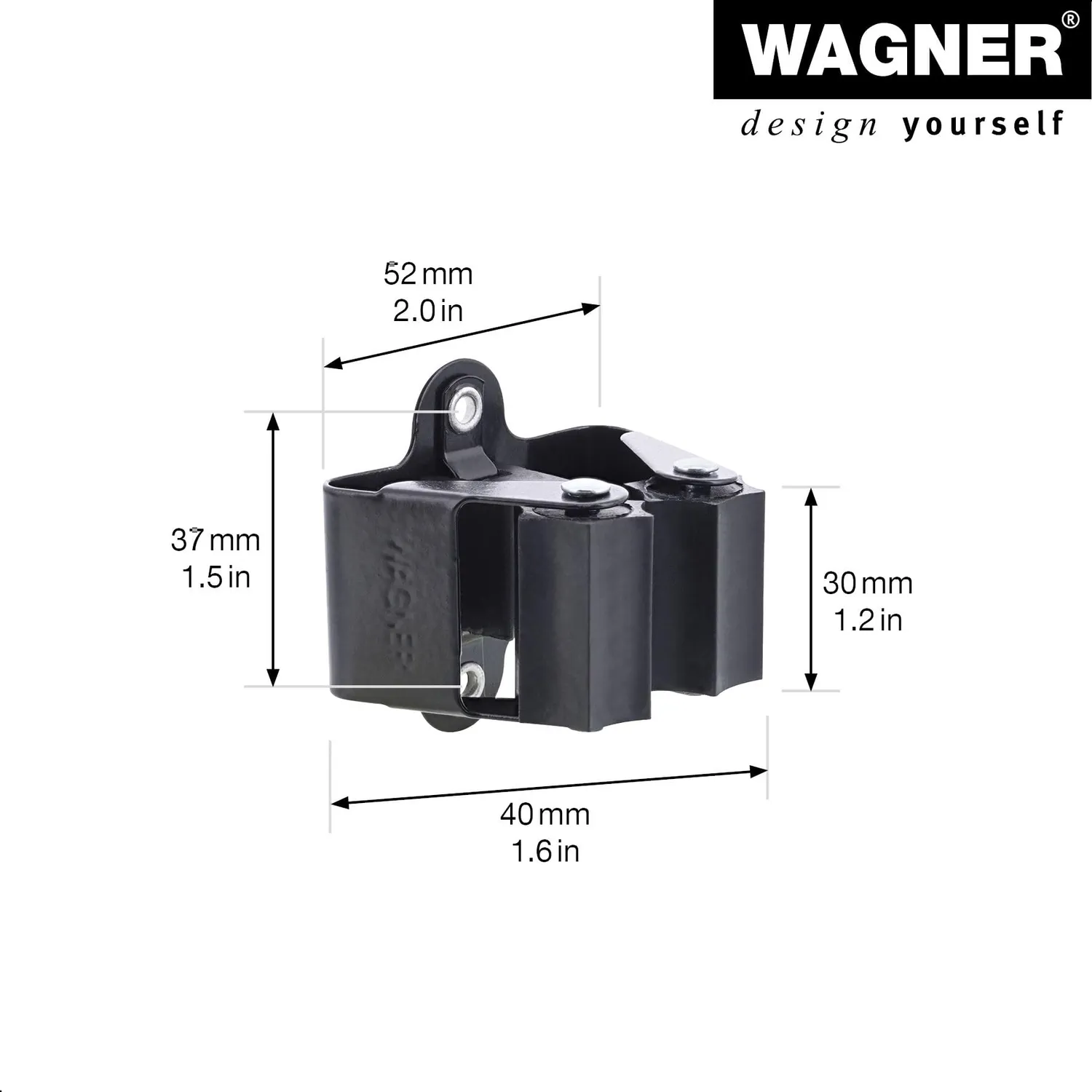 WAGNER hooks4tools EH 2095 clip attrezzi Ø 3 cm 2 kg