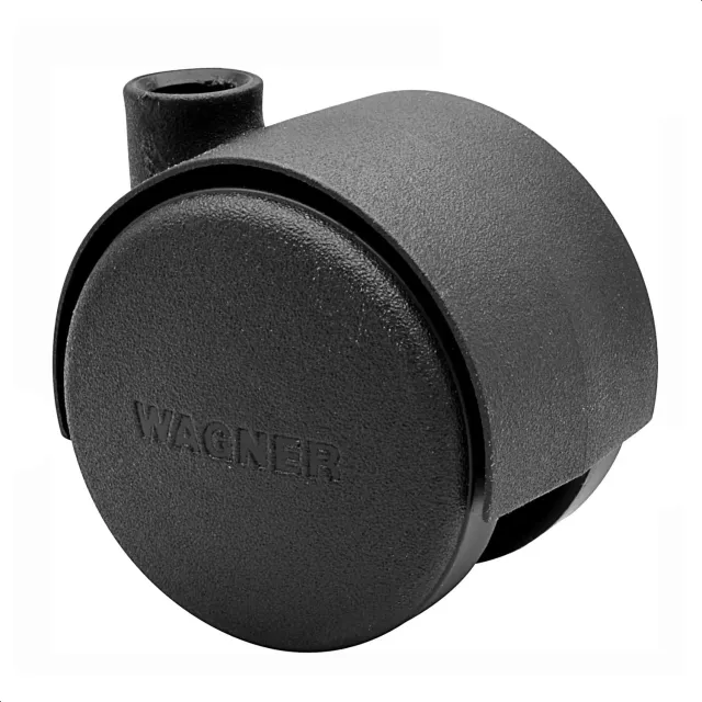 Wagner Design 01002401 rotella mobili doppia nera 35 kg