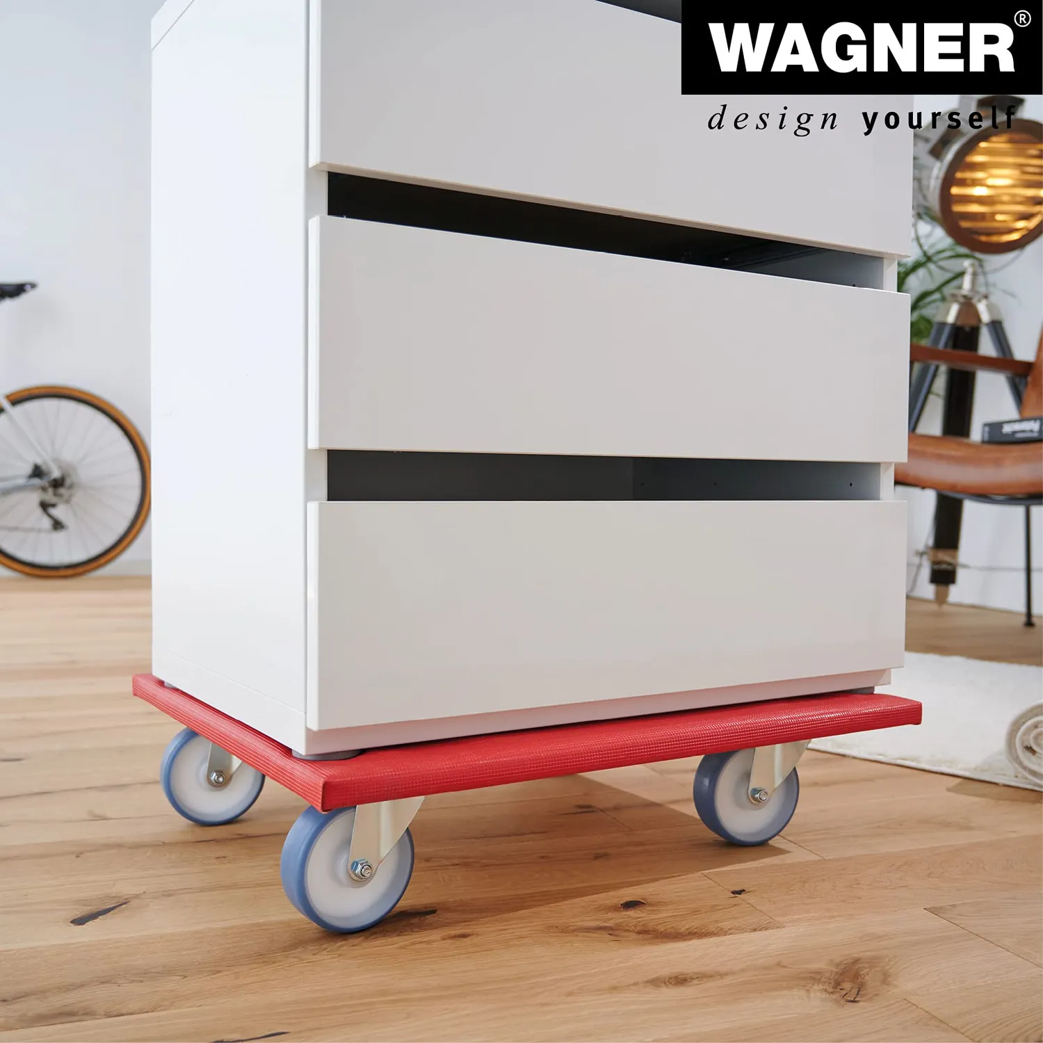 Wagner MM 1397 carrello trasporto 59x49 cm portata 400 kg