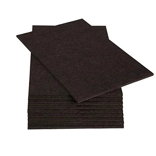 Adsamm Fogli Feltro A4 200x300 mm 10 Pezzi Marrone 5,5 mm