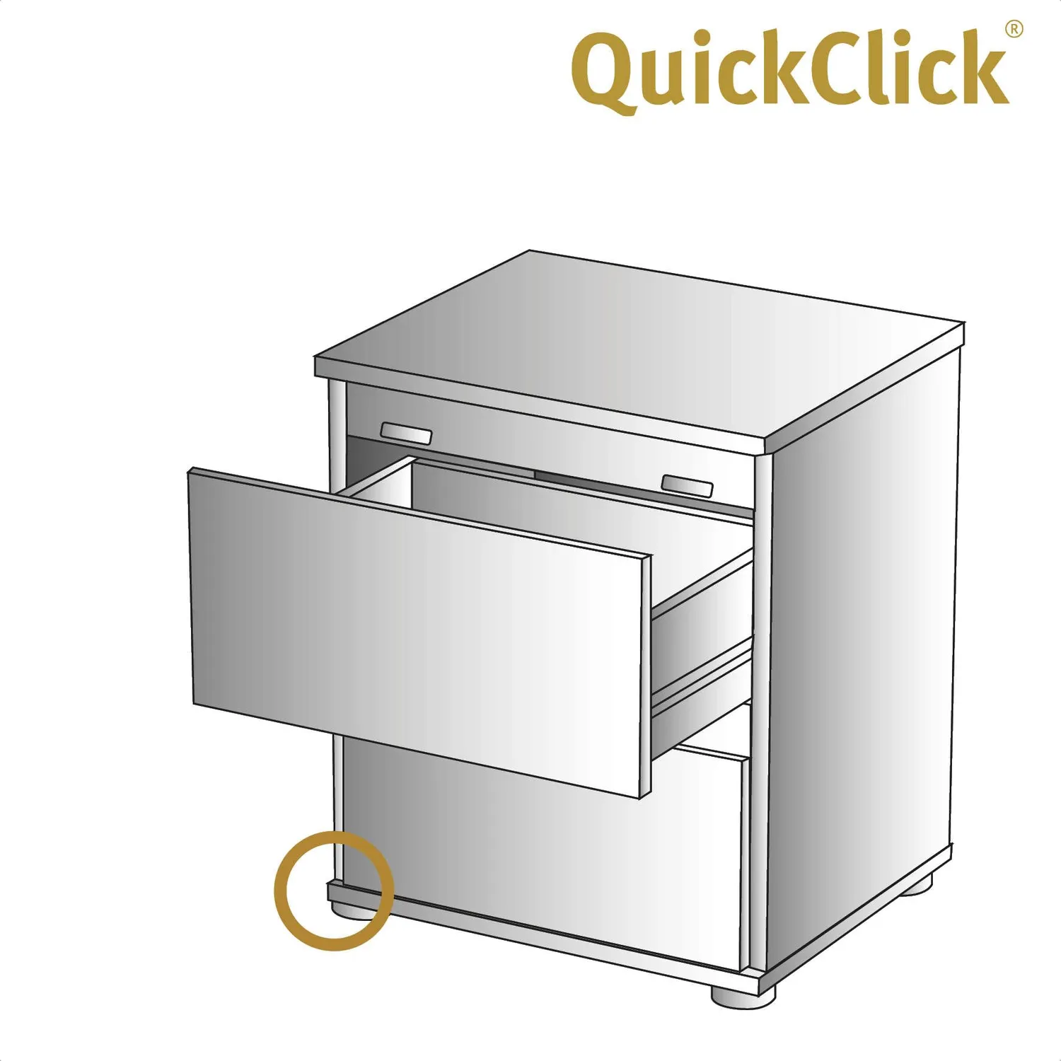 Wagner QuickClick Inserti Pattini Plastica Ø 50 mm 8 Pezzi