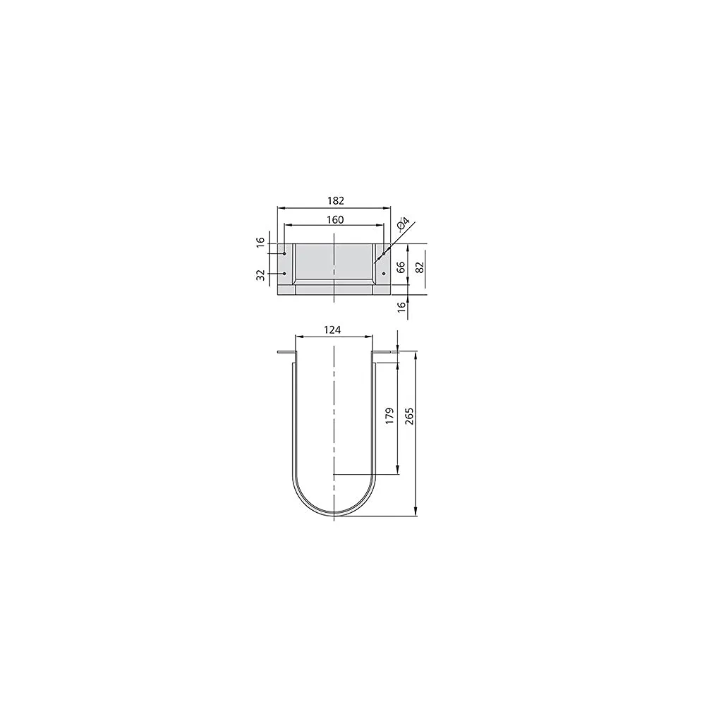Emuca Harmony salva sifone curvo bianco set 10 pezzi
