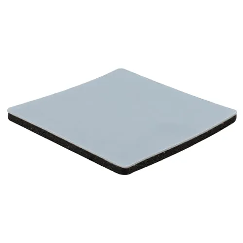 Wagner EH 1224 pattini PTFE quadrati 12 pezzi grigi 25x25