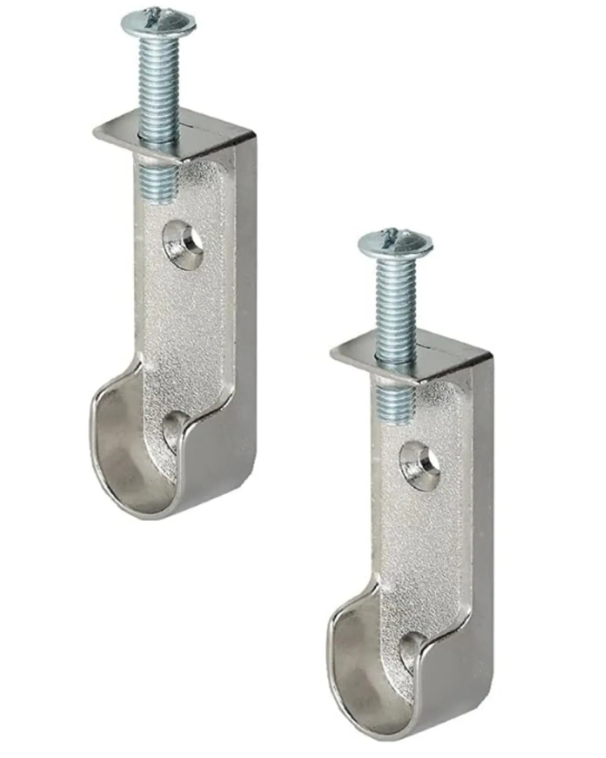 Gedotec supporto asta ovale 30x15 mm cromo 1 pezzo