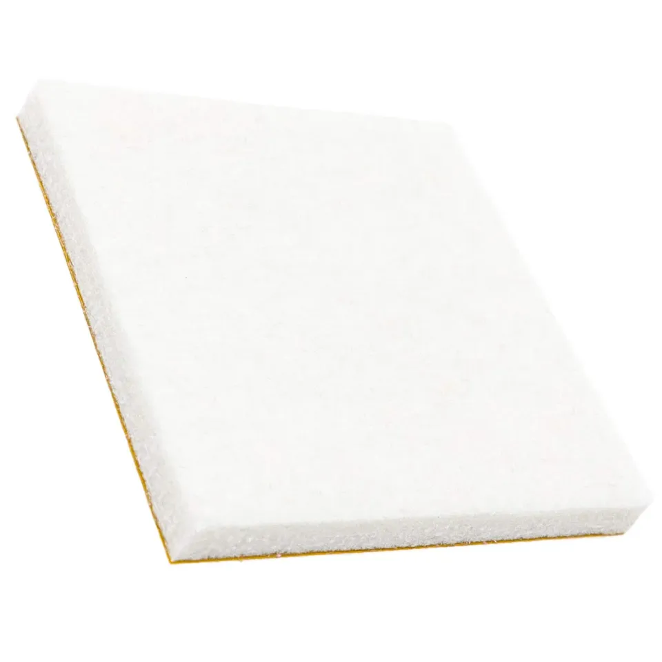 Adsamm Feltrini Autoadesivi 50x50 mm Bianchi 16 Pezzi Spessi