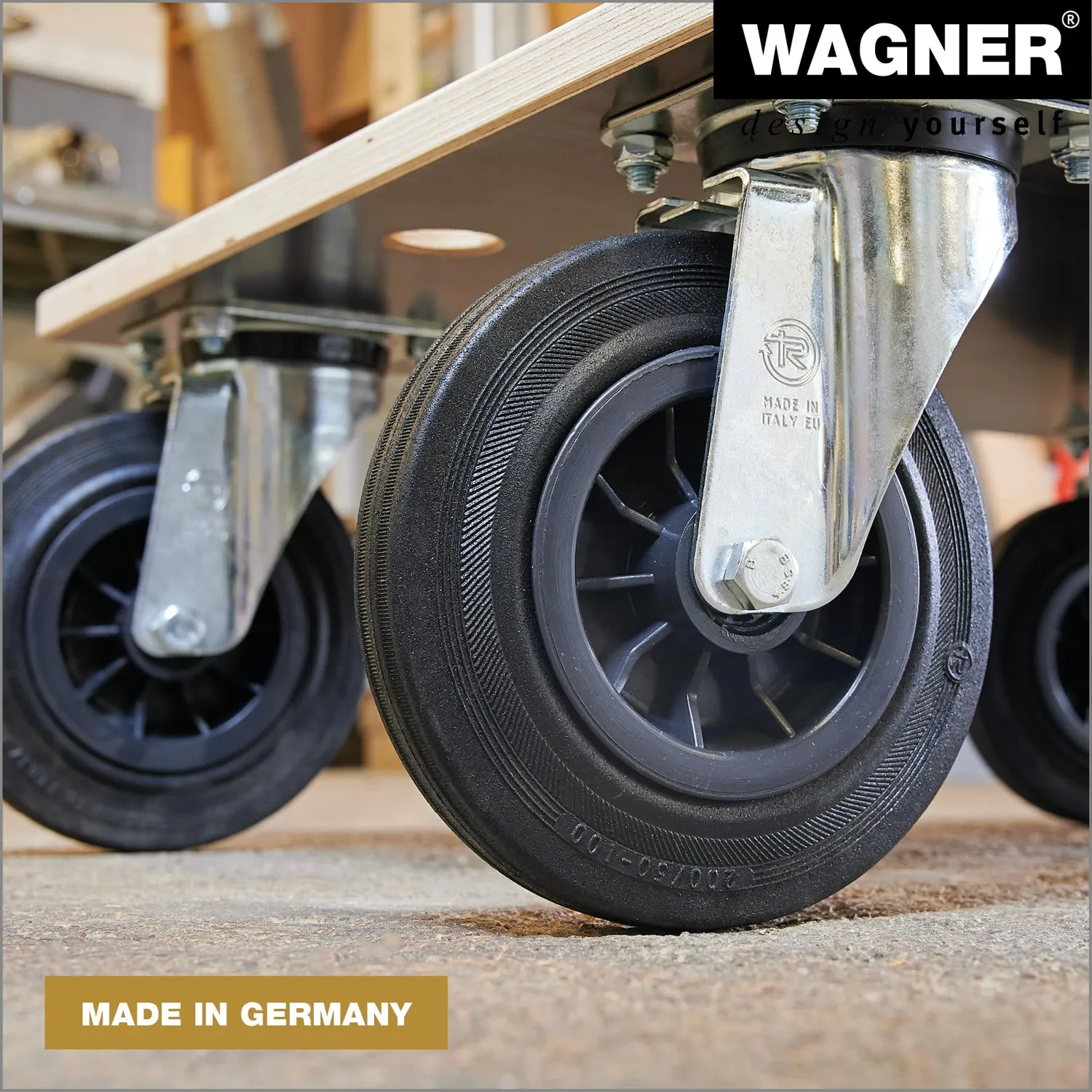 Wagner carrello MM 1148 78x59 cm 750 kg antiscivolo