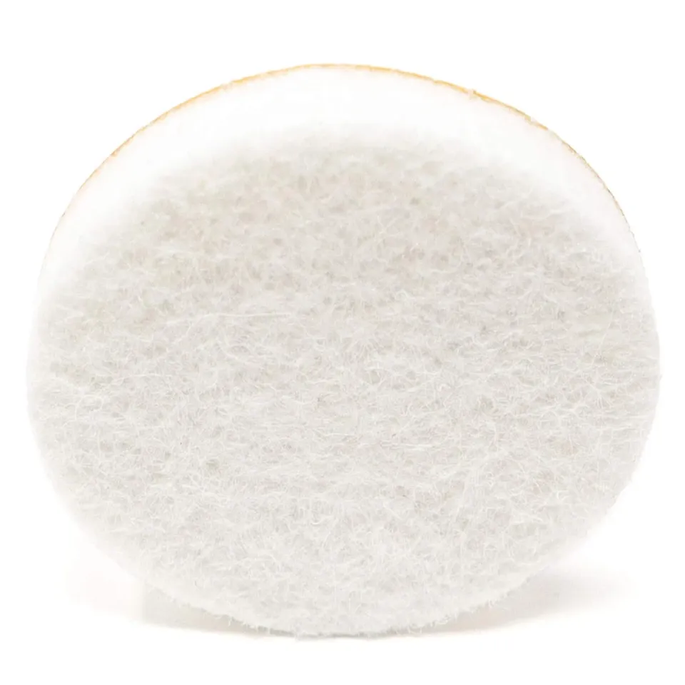 Adsamm Quality Ø 32 mm feltrini autoadesivi 32 pezzi bianchi 5,5 mm
