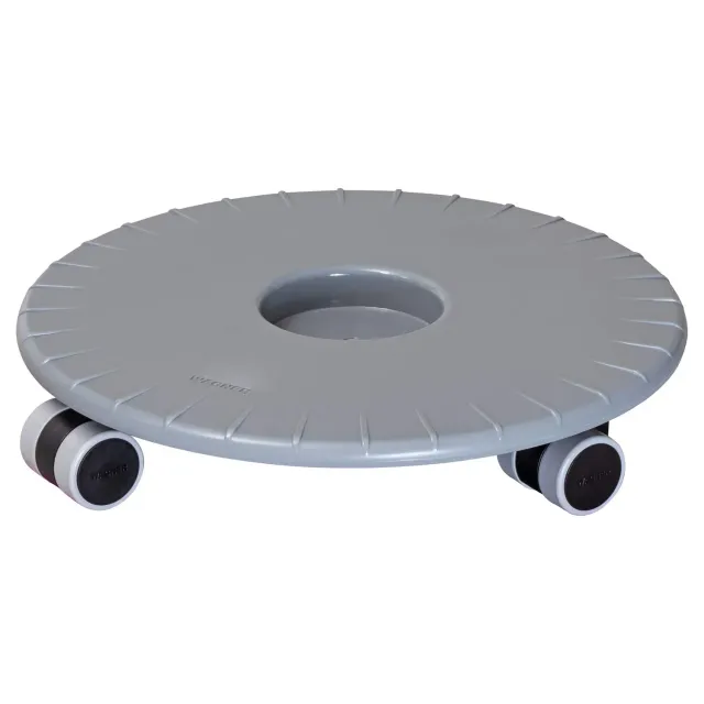 Wagner Flat 20044101 carrello piante rotondo 30 cm grigio