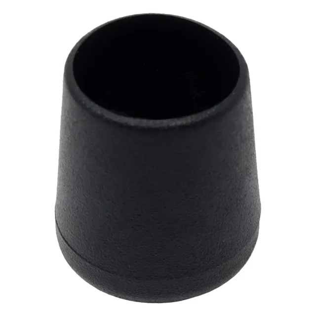 Adsamm Puntale Avvolgente Tondo Ø 19-20 mm Nero 1 pz in PVC