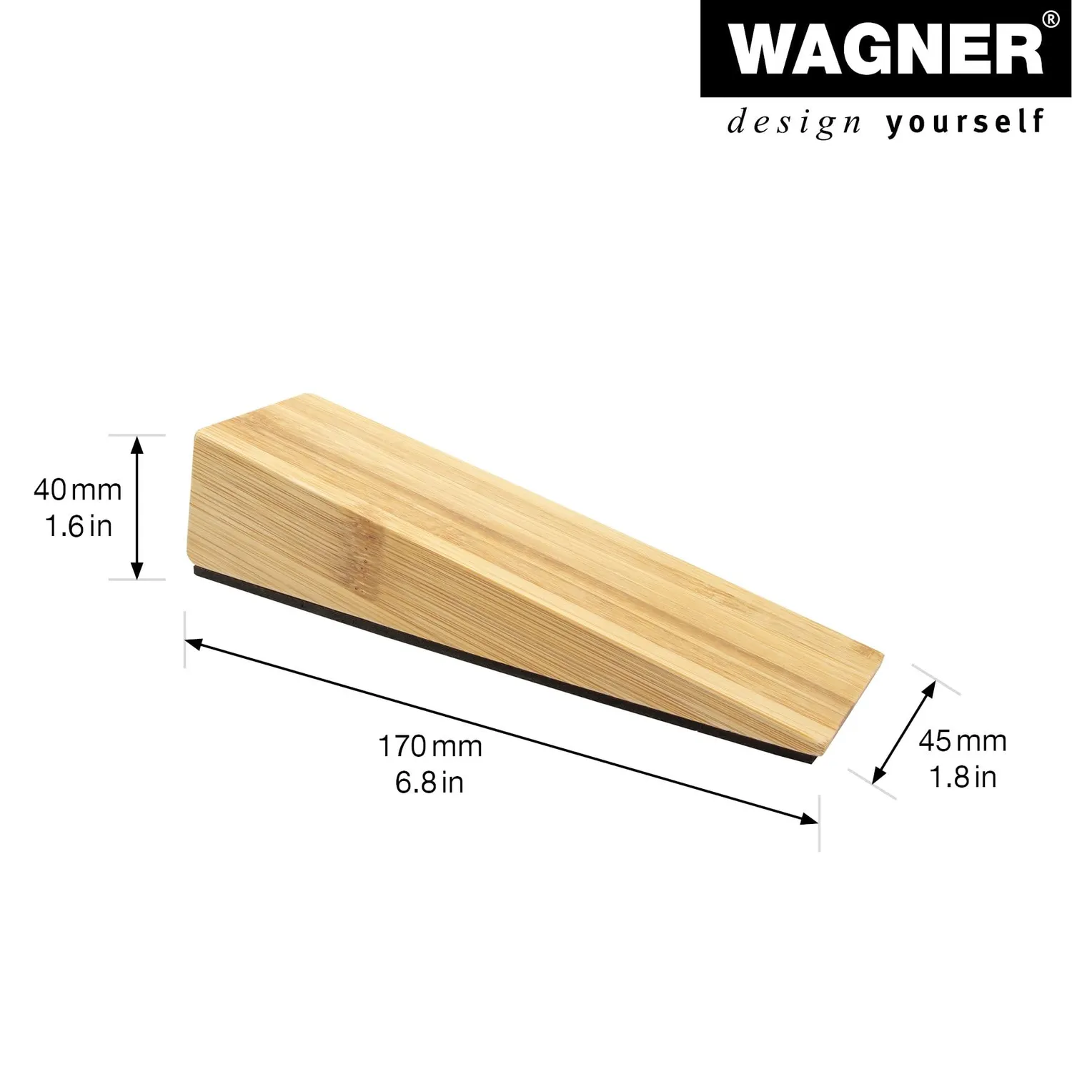 Wagner Coneo 15695501 fermaporta bambù 170 mm
