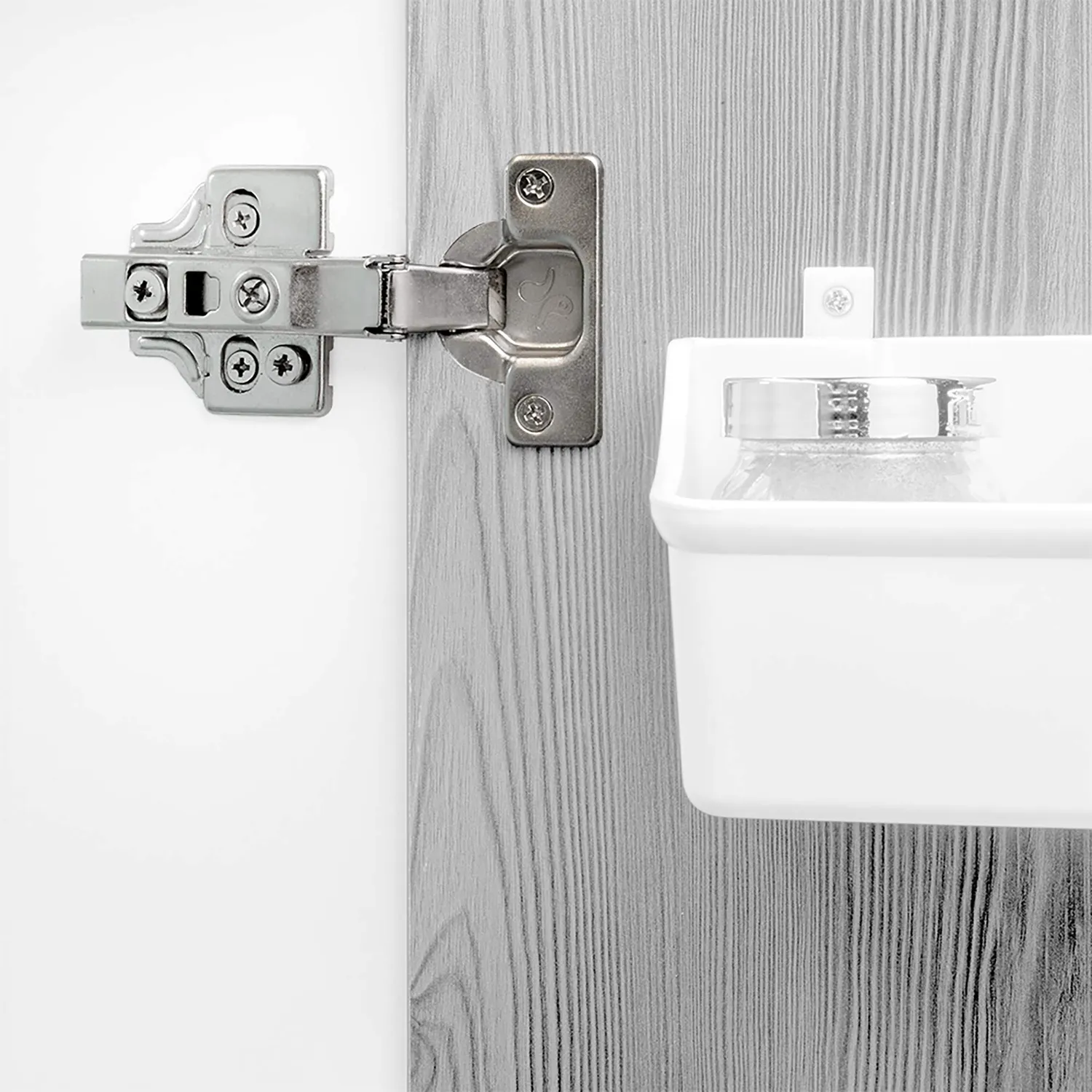 Emuca 1013307 cerniera collo dritto soft close set 2 pezzi