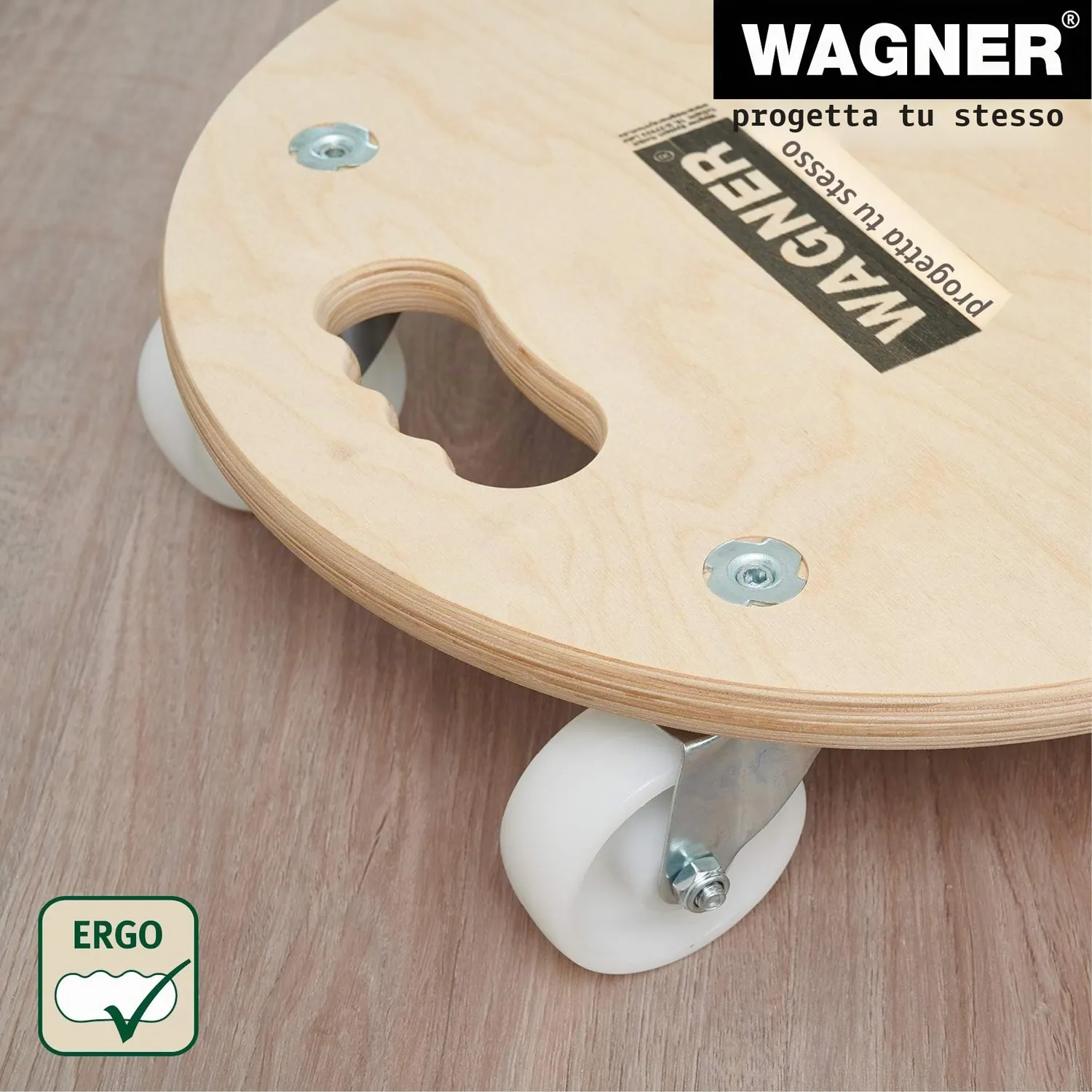 Wagner MM 1137 carrello trasporto rotondo 38 cm 250 kg