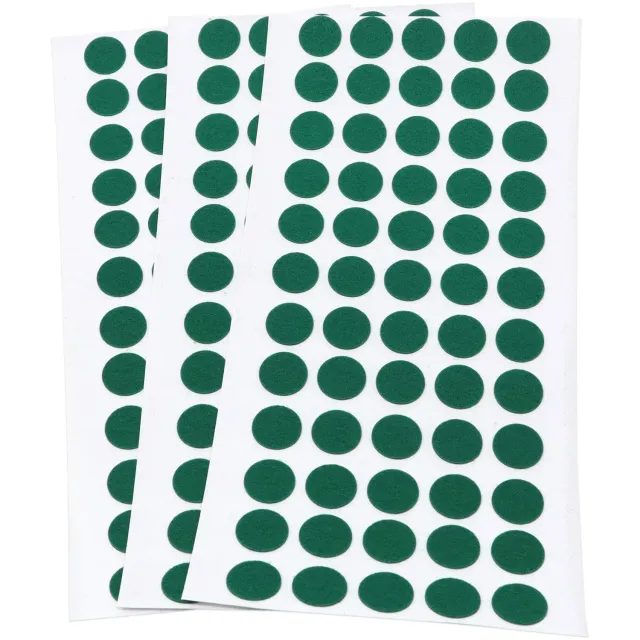 Adsamm Feltrini Ultrasottili Ø14mm Verde 180pz 1,5mm