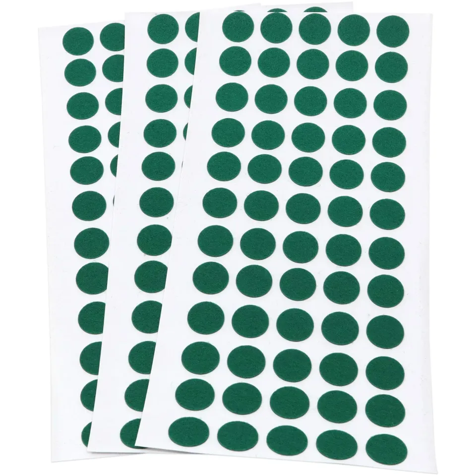 Adsamm Feltrini Ultrasottili Ø14mm Verde 180pz 1,5mm