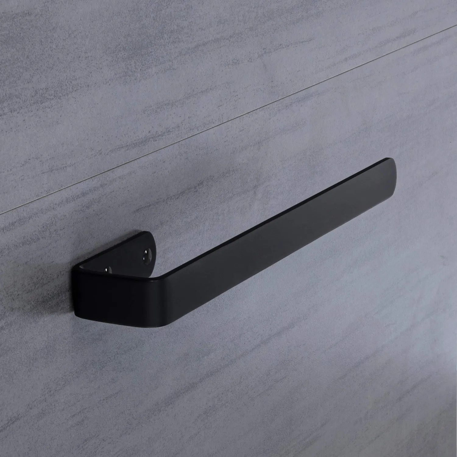 Gedotec portasciugamani laterale 340mm cromo lucido acciaio