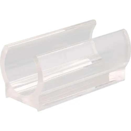 Wagner 15068399 morsetto tubo rotondo 4 pezzi 50 mm trasparente