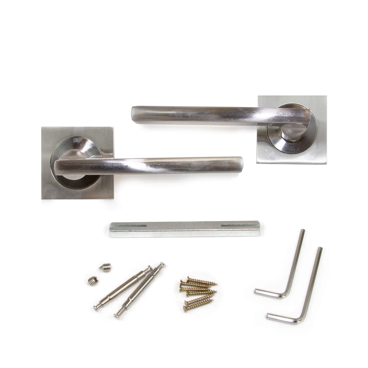 Emuca maniglia interna nickel satinato 5 coppie 50x50