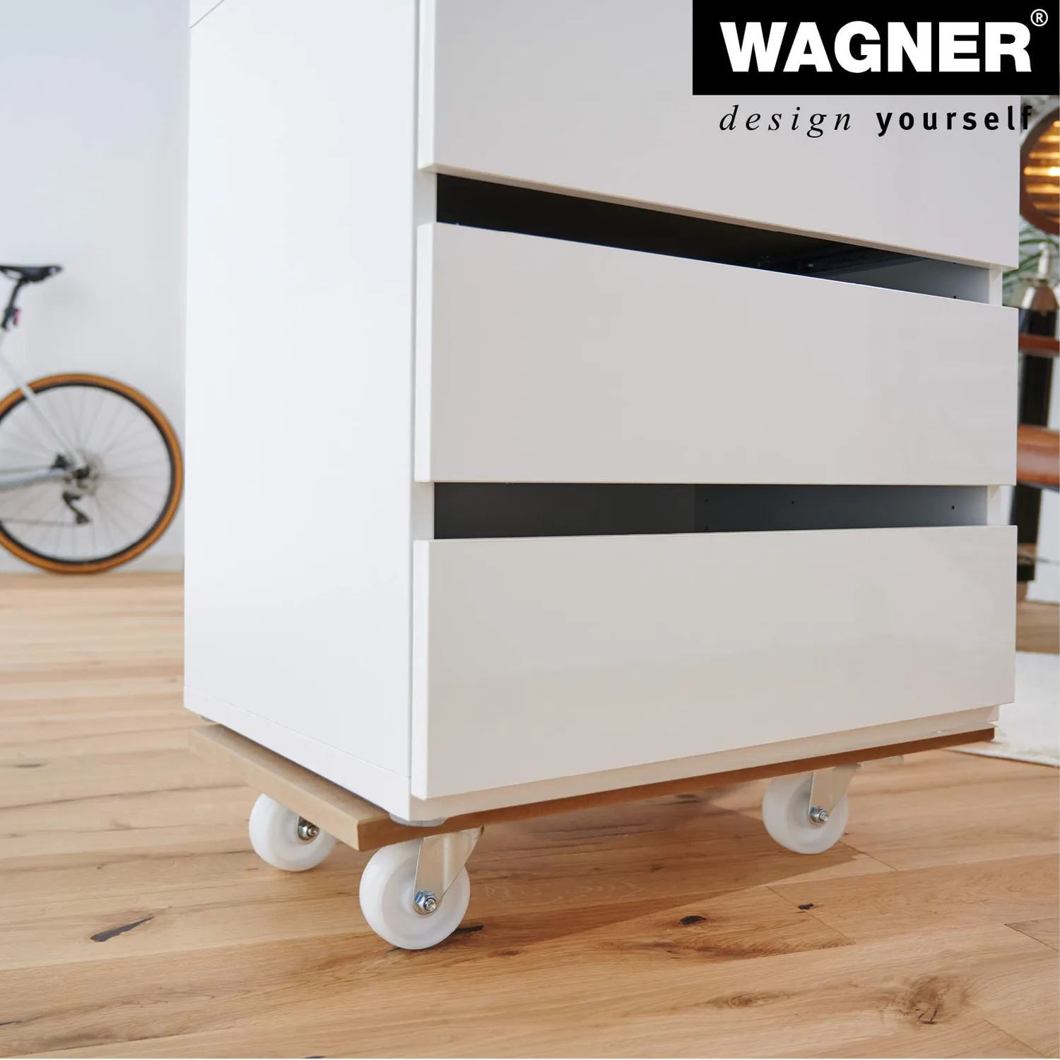 Wagner FSC carrello trasporto MDF 200 kg 57,5 cm
