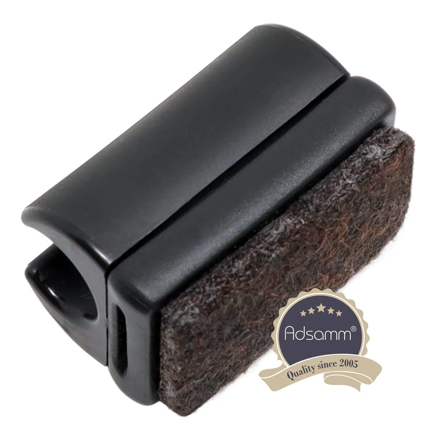 Adsamm puntali slitta feltro neri 8-9 mm 16 pezzi