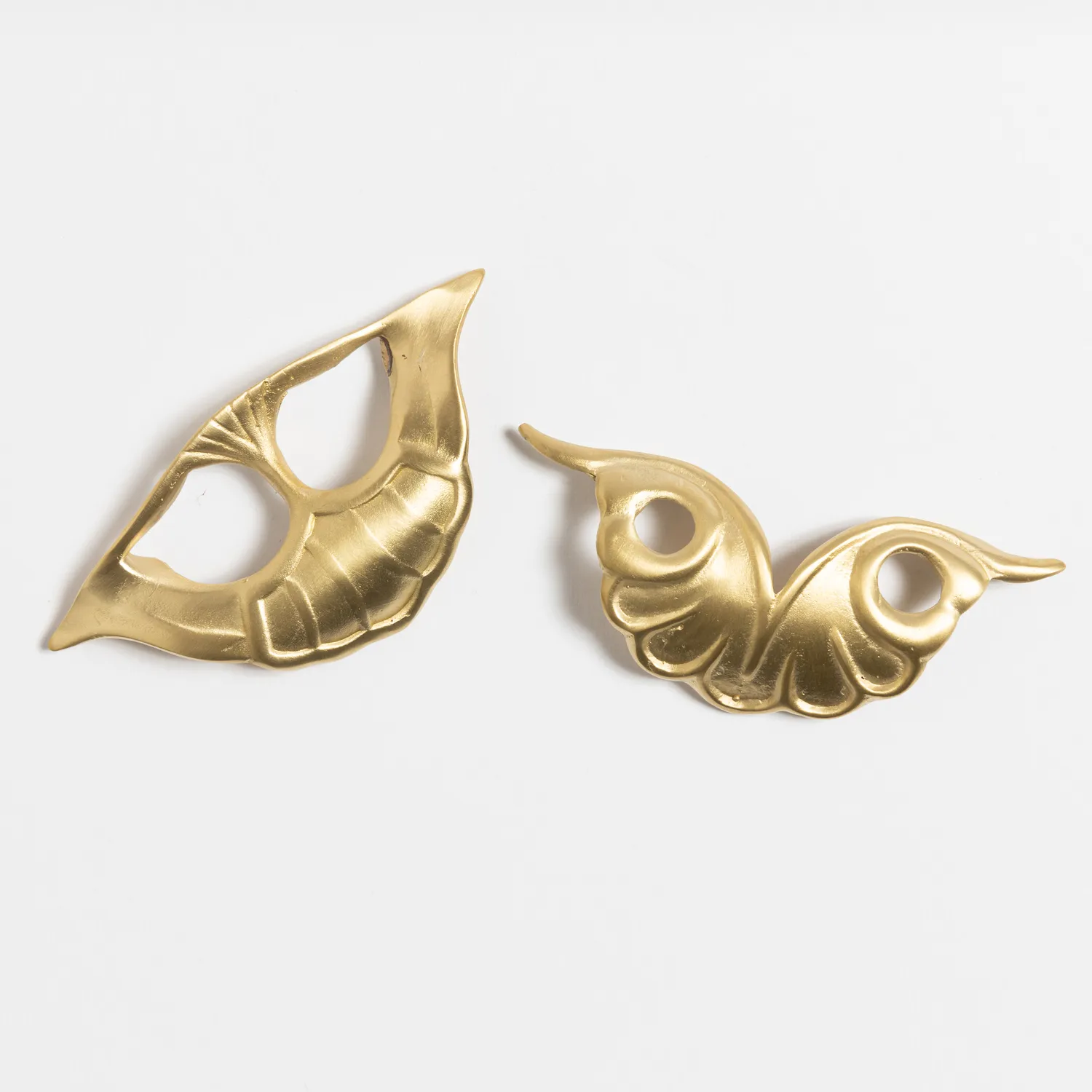 NIVA Design Vintage Butterfly pomello ottone