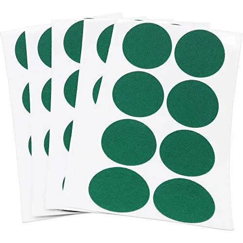 Adsamm Feltrini Autoadesivi Ø 50 mm Verde 40 pz Ultrasottili