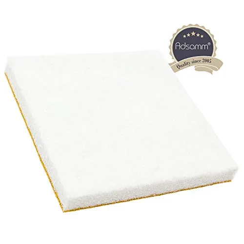 Adsamm Feltrini Alta Densità 45x45 mm 32 Pezzi Bianchi 5,5 mm