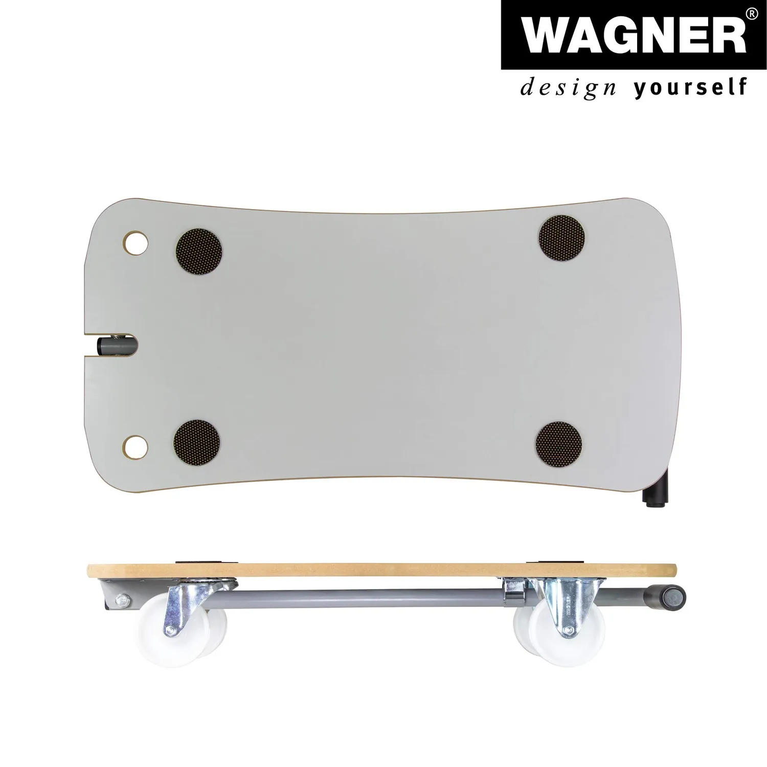 Wagner MM 1389 Carrello Trasporto 79x39 cm 200 kg Timone