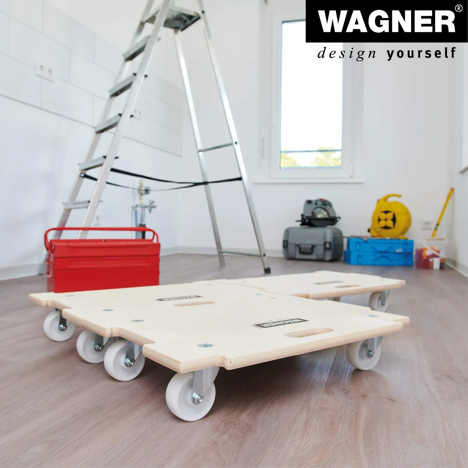 Wagner MM 1382 carrello trasporto 59x39cm portata 250kg