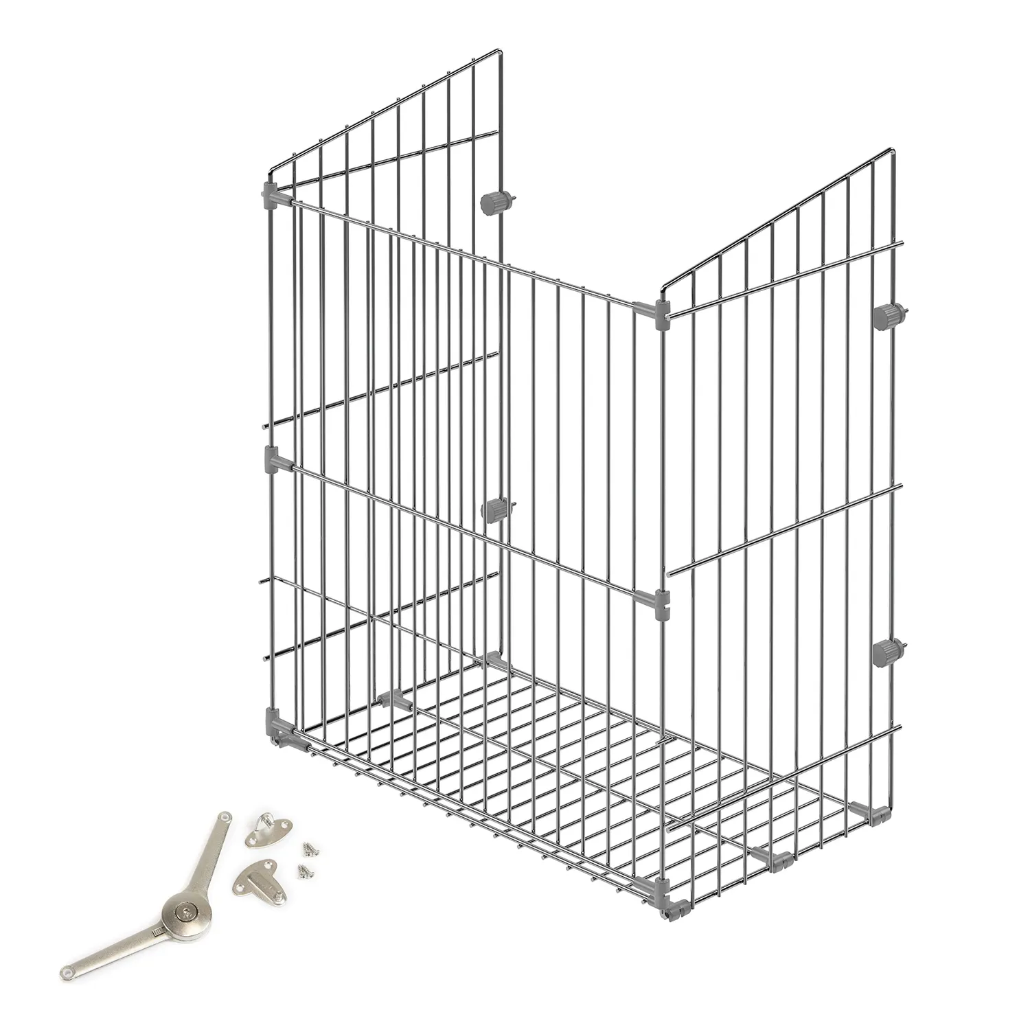 Emuca Cesto Portabiancheria Rimovibile 450mm Bianco