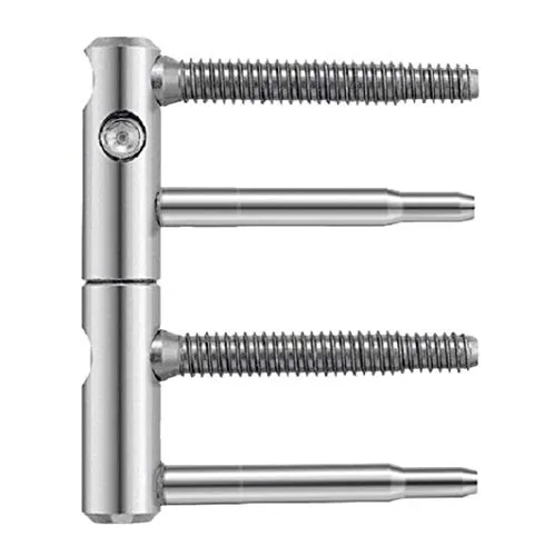 Gedotec 11R 15-001 cerniera incasso acciaio 92 mm