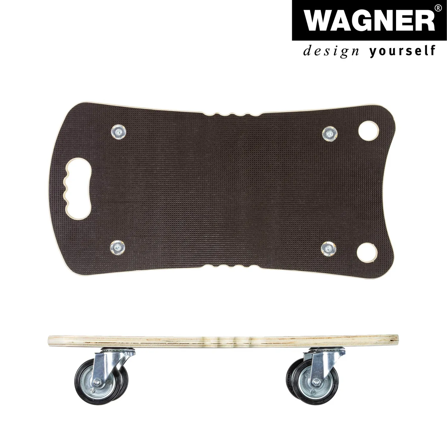 WAGNER MM 1312 carrello trasporto 57,5x29 cm gomma 300 kg