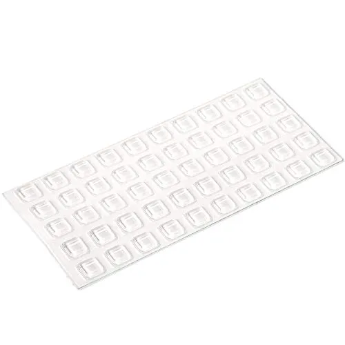 Adsamm paracolpi adesivi trasparenti tondi Ø12 mm x 3 mm medi