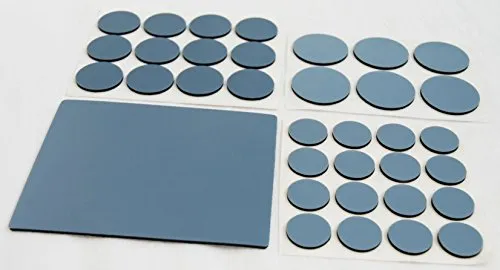 Adsamm pattini PTFE autoadesivi mix 175 pezzi 1,5 mm