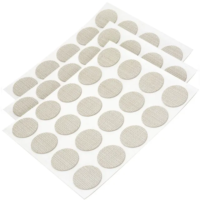 Adsamm Copriforo Autoadesivi Ø13 mm Tessuto 60 Pezzi 0,45 mm