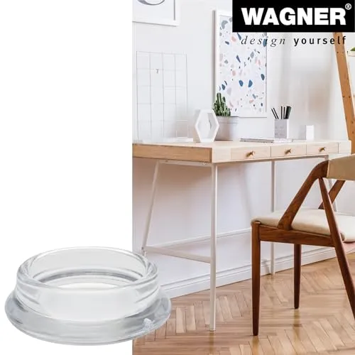 Wagner EH 15042399 sottobicchieri trasparenti 4 pezzi Ø23/35 mm